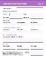 Job application back